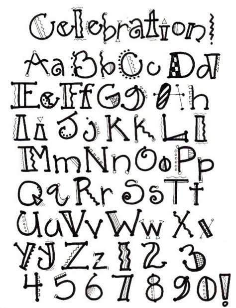 Creative Handwritten Alphabet Letters Yahoo Image Search Results