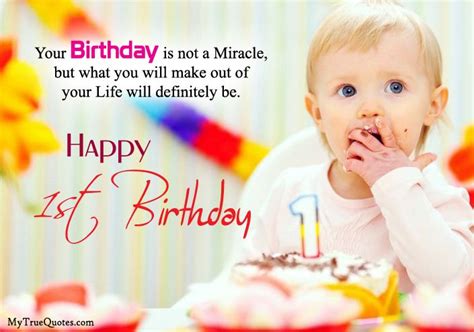 1st Birthday Wishes Quotes For Son Shortquotescc