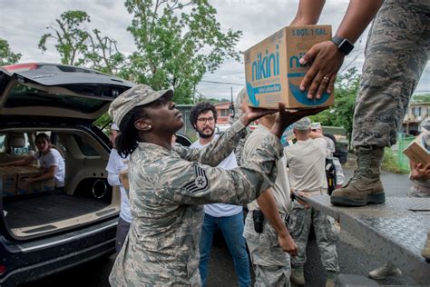 Dvids Images Foundation For Puerto Rico Partners With Military Members To Distribute Food