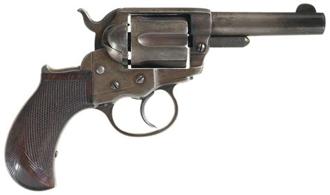 Colt Etched Panel Sheriffs Model 1877 Lightning Double Action Revolver