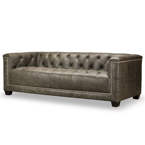 Grey Leather Tufted Sofa Sofa Design Grey Tufted Couch Sofa