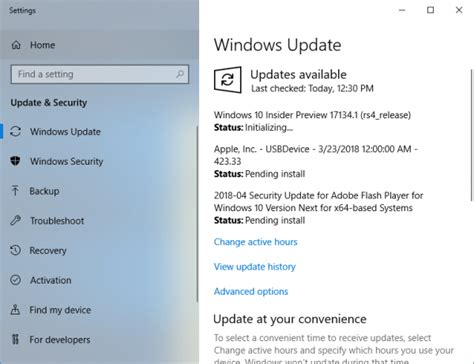 Windows 10 April 2018 Update Spring Creators Update V1803 New Rtm