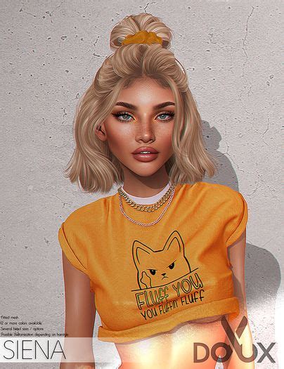 Doux Siena Hairstyle Blogger Pack Sims Hair Sims 4 Curly Hair
