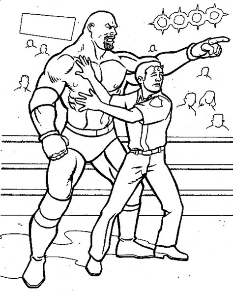 You can print it out or color online print out and color this hornswoggle coloring page and decorate your room with your lovely coloring pages from wrestling coloring pages. Get This Printable wwe coloring pages goldberg - 41947