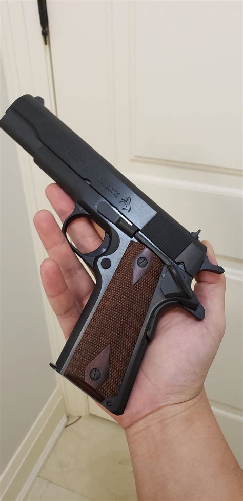 Guys Guys I Did A Thing My First 1911 Colt 1911 Classic Would Love