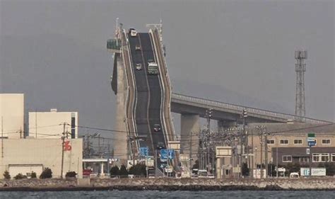 Would You Cross This Japans Eshima Ohashi Bridge Is Scariest Bridge
