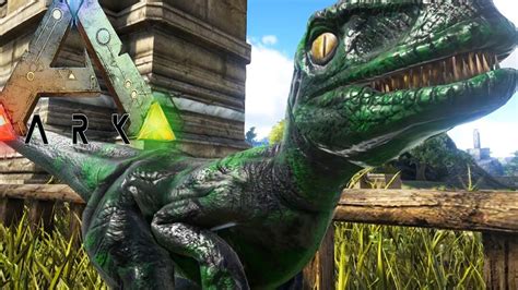 Ark Survival Evolved Taming New Kind Of Raptor 4 Ark Modded