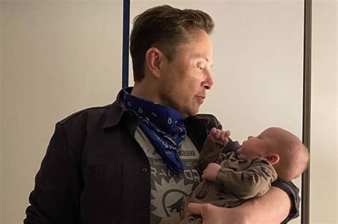 The space x ceo announced the birth of their son on monday. Elon Musk Tells Reporter Son's Name Sounds Like A Password