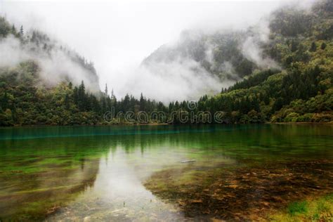 Jiuzhai Valley Stock Image Image Of Landscape Streams 34464483
