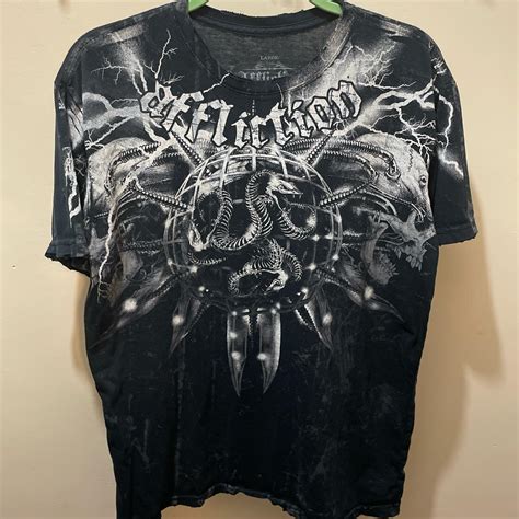 ☠️☠️super Rare Affliction Signature Series “meshuggah” Depop