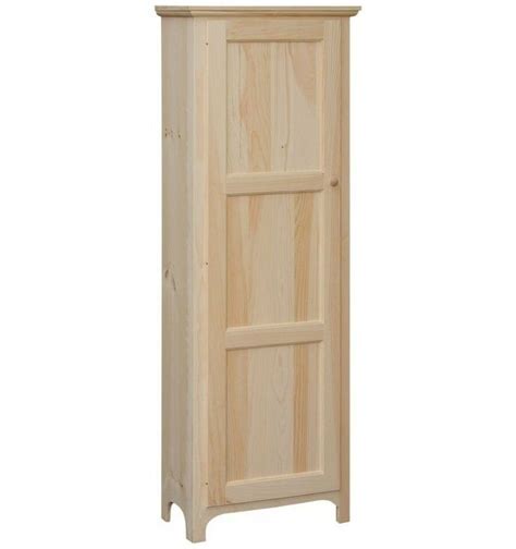 We did not find results for: AMISH Unfinished Pine 72" Rustic 1 Door Pantry Cabinet ...