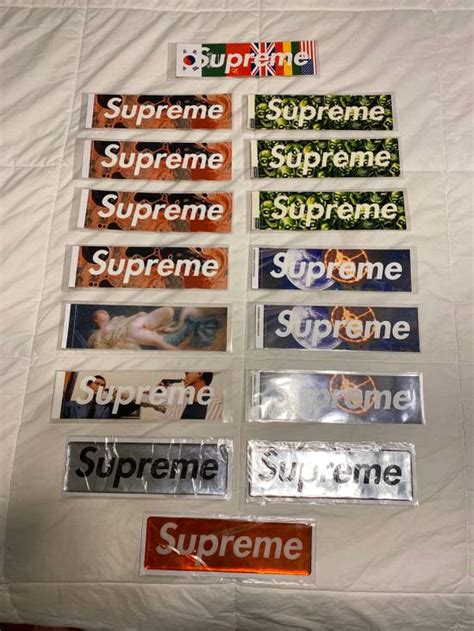 Supreme Supreme Box Logo Sticker Set Grailed