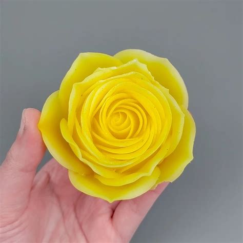 3d Rose Flower Silicone Soap Mold Rose Bloom 3d Silicone Mould Diy