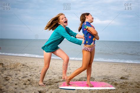 Two Girls At The Beach