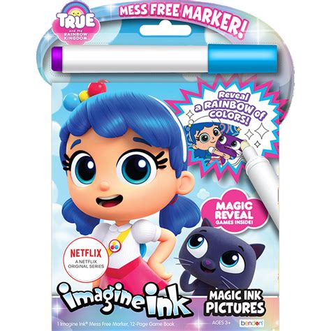 Bendon True And The Rainbow Kingdom Imagine Ink Magic Ink Pictures