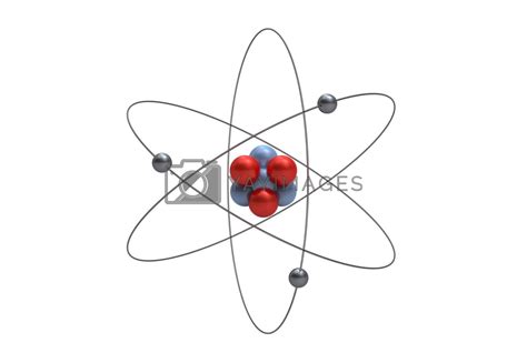 Model Of A Lithium Atom By Boris15 Vectors And Illustrations Free