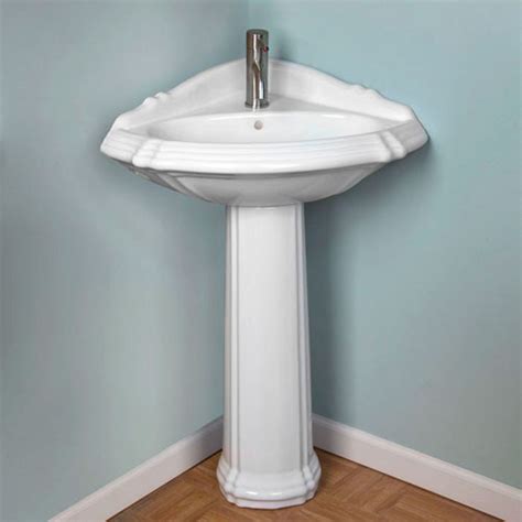 Bathroom Sinks Undermount Pedestal And More Corner Pedestal Bathroom Sinks