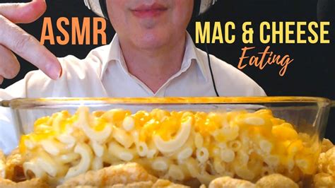 Asmr Eatingchewingdrinkingsounds Of🧀 Mac And Cheese With Crunchy Pork Skins🧀high Quality