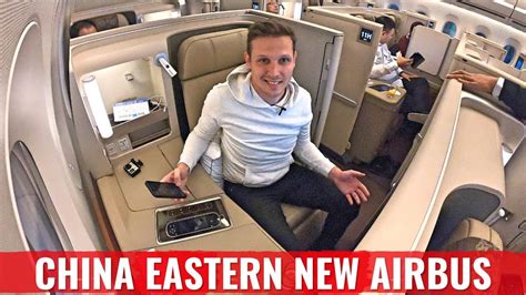 Review China Eastern Airlines New A350 Chinas Best Business Class