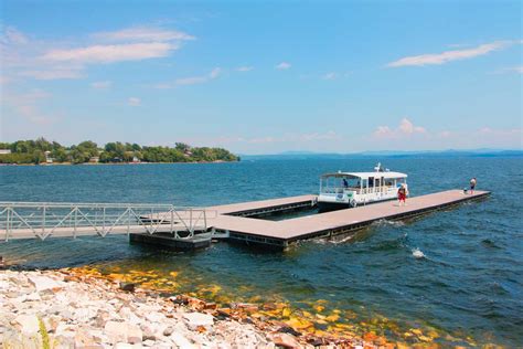 Steel truss floating docks designed for commercial and municipal use ...