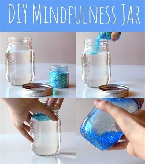 Mindfulness Jar Mindfulness Jar Calming Jar Jar Diy
