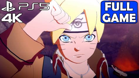 Naruto Shippuden Uns 4 Road To Boruto Ps5 4k Walkthrough Gameplay