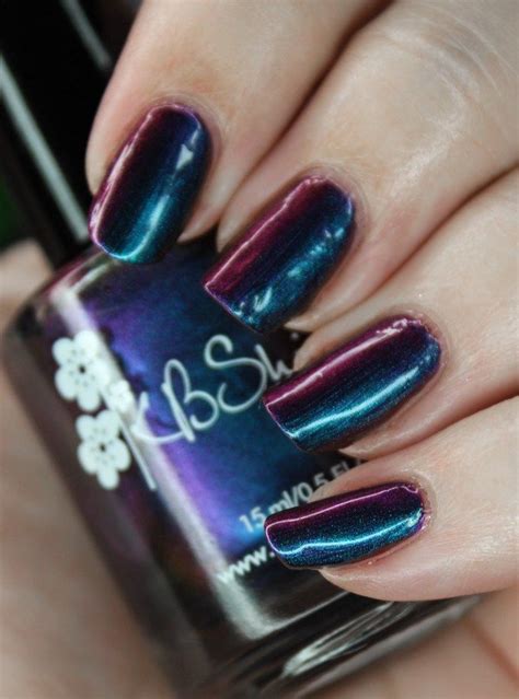 This Is Kbshimmer Multichrome Nail Polish In The Shade Iridescent