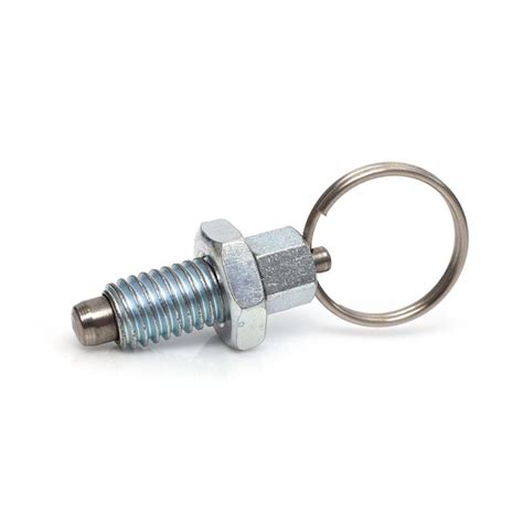 Index Plunger Spring Loaded Steel Thread And Plastic Knob Rencol