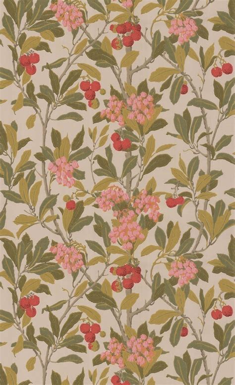 Strawberry Tree Wallpaper Straw Cole And Son