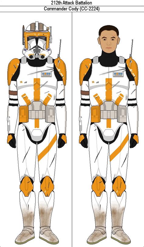 Commander Cody Weathered By Marcusstarkiller Star Wars Infographic
