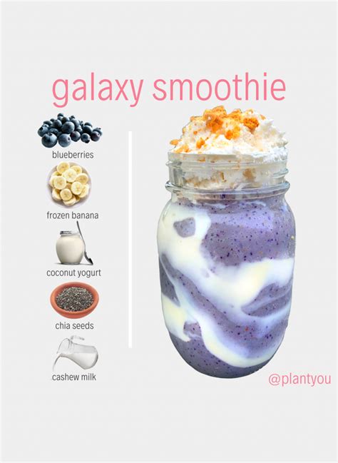 Four smoothie recipes worth freezing. Galaxy Smoothie - Plant You