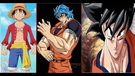 Luffy X Toriko X Goku Legenda Em Portugues Youtube