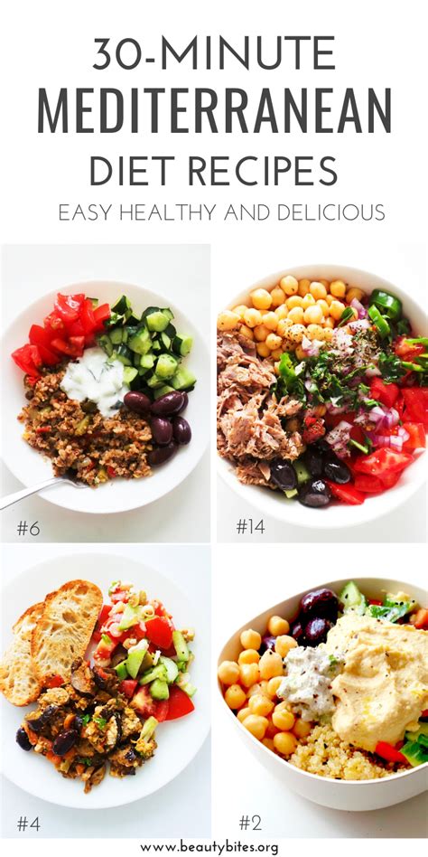 30 Mediterranean Diet Recipes That Take 30 Minutes Or Less Beauty