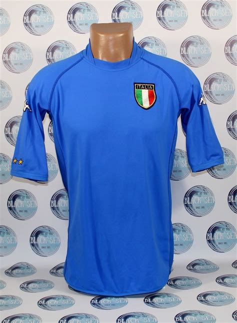 Tim tebow has indicated that he doesn't want to play football in canada, but what about italy (italy jersey)? ITALY NATIONAL TEAM 2000 2002 FOOTBALL SOCCER SHIRT JERSEY ERA MALDINI NESTA L #KAPPA #Italy