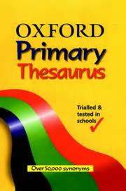 Oxford Primary Thesaurus | Open Library