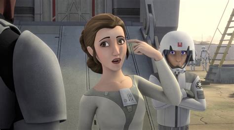 Star Wars Rebels 2x11 Clip A Princess On Lothal 2016