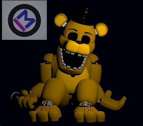 Fnaf 2 Unwithered Golden Freddy By Morigandero On Deviantart