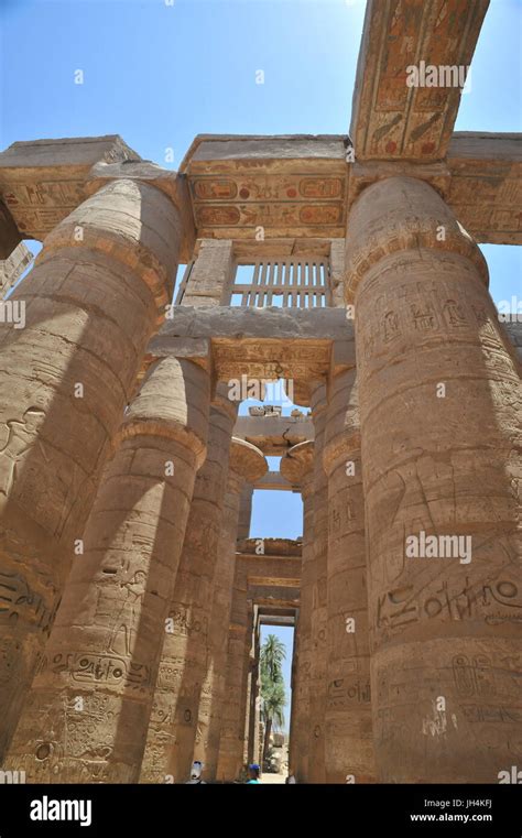 The Karnak Temple Complex Egypt Stock Photo Alamy