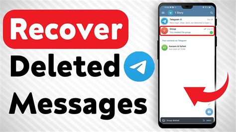How To Recover Deleted Messages In Telegram Full Guide Youtube