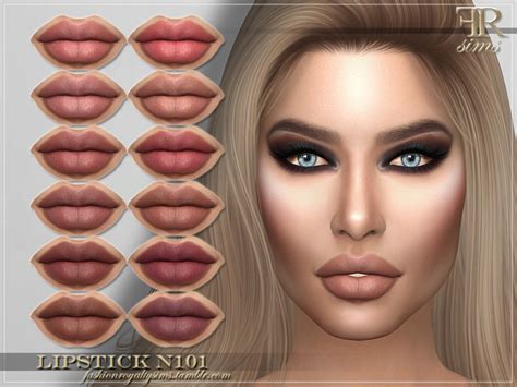 The Sims Resource Lipstick N101