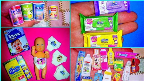 DIY Cosas fáciles de hacer para bebe de muñeca Barbie Manualidades Accesorios y Miniaturas