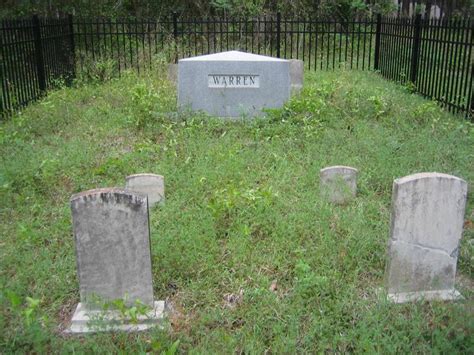Warren Burial Site Dans Tifton Georgia Cimetière Find A Grave
