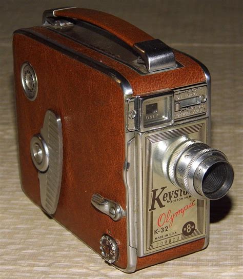 Vintage Keystone 8mm Movie Camera Model K 32 Olympic Light Movie
