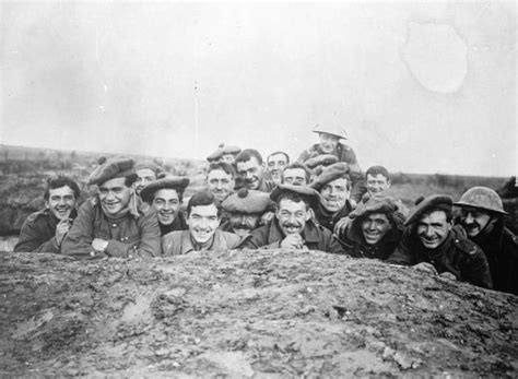 Men Of Gordons In A Reserve Trench Photos 51st Highland Division