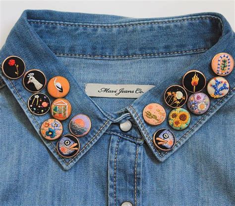 Embroidered Pins Let You Customize Your Clothes Without The Commitment