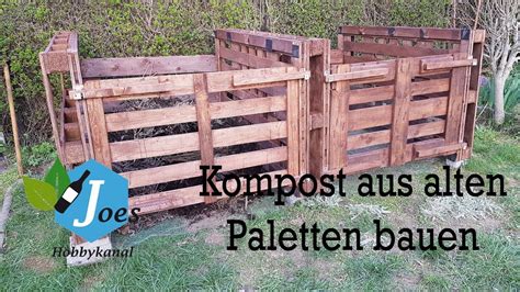Kinderbett selber bauen mit der anleitung von hornbach: Kompost aus Paletten bauen - DIY - YouTube