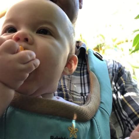 At Six Months Old Karina Gets To Try Almost Everything Being Grown In