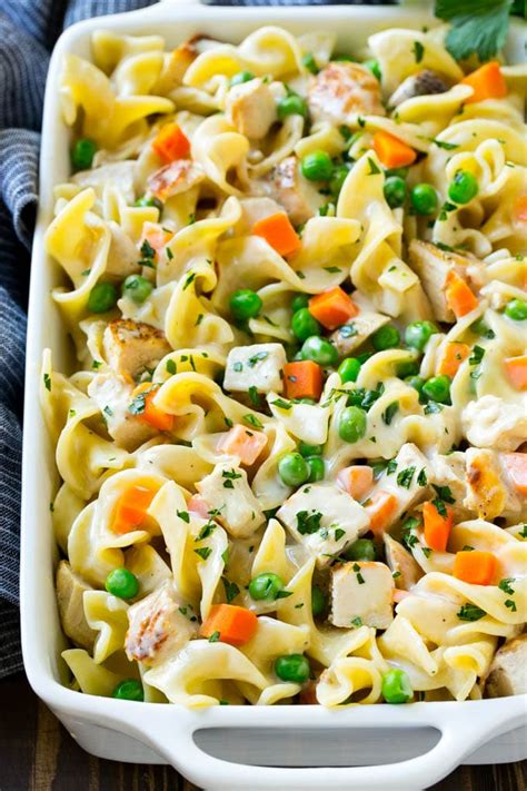 Nov 28, 2018 · chicken casserole the original old family recipe for this chicken casserole called for the sauce to be made from scratch. Chicken Noodle Casserole - Dinner at the Zoo
