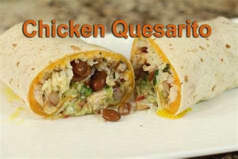Cook some beef with the. Chicken Quesarito With Cilantro Lime Rice by Rockin Robin ...