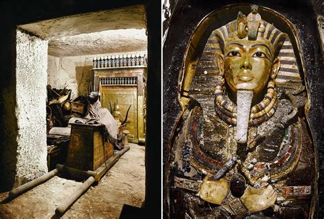 Stunning Colorized Photos Of The Discovery Of The Tutankhamuns Tomb In